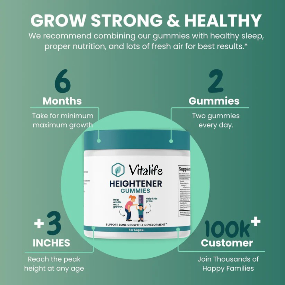 Vitalife™ Heightener Gummies